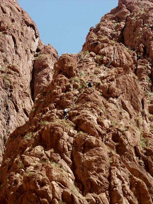 Todra Gorge, Pilier du...