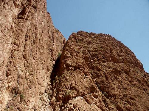 Todra Gorge, Pilier du...