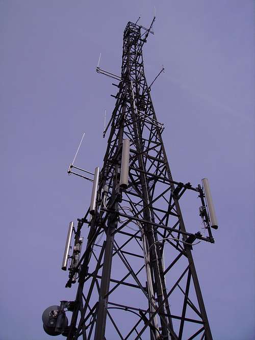Broad Law old police radio tower