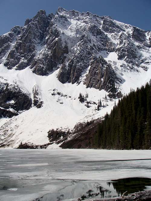 A peak from granite lake