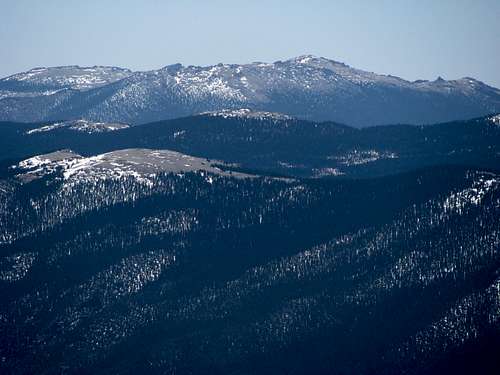 Lost Creek Wildernis from summit