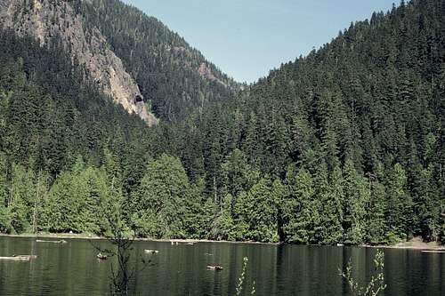 Valley of Silent Men from Lower Lena Lake