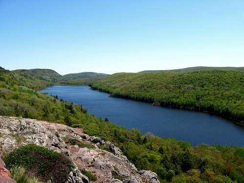 Backpacking the Porcupine Mountains, May 2009
