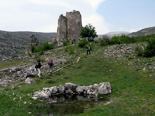 The remains of Glavaš fortress
