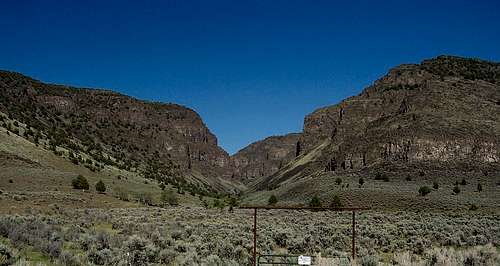 Catlow Rim and Home Creek Canyon