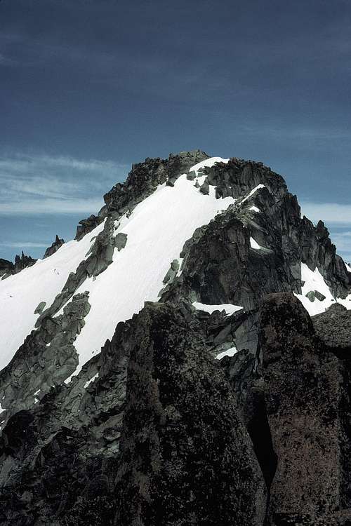 The Summit of Mount Stuart from the False Summit
