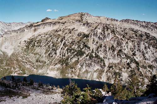 Unnamed Peak 8,924 and Eagle Lake