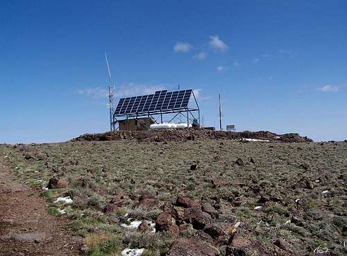 Solar Array found on summit