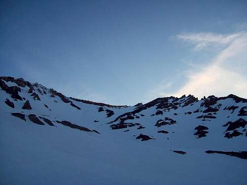 Sunrise at Avalanche Gulch