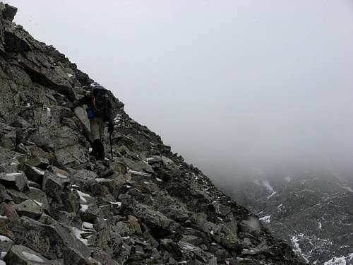 The Long NW Ridge Traverse