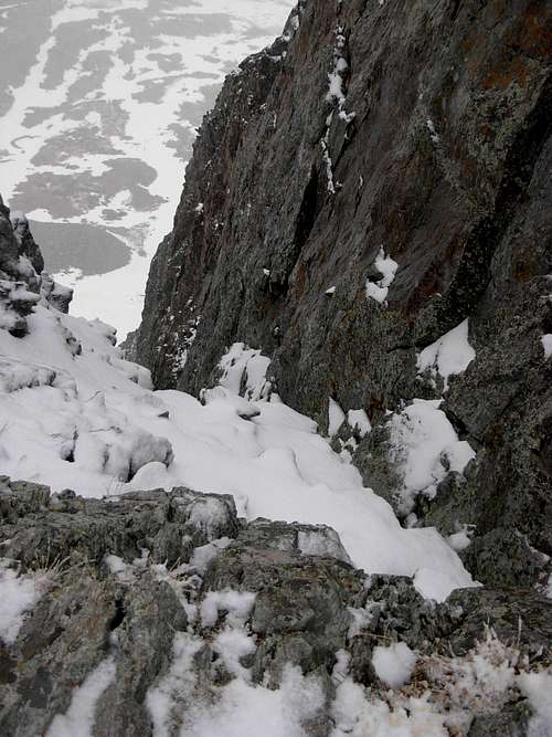 The NW Ridge Notch