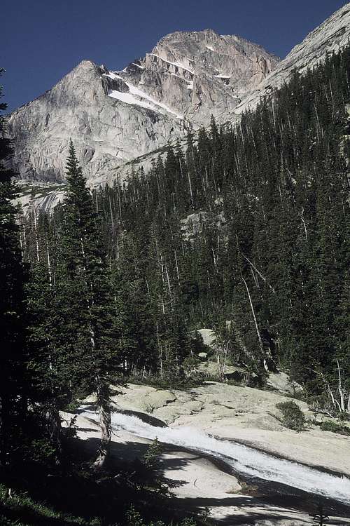 McHenrys Peak from Glacier Gorge