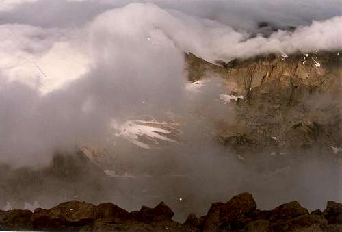 Glacier Gorge from the Summit of Longs