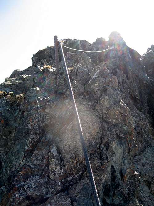 Blauspitze via ferrata