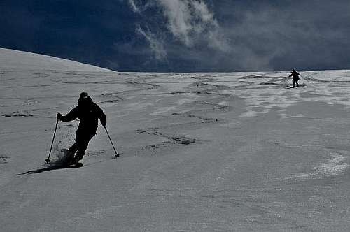 Ski Descent - Hocheiser