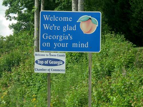 Entering Georgia...