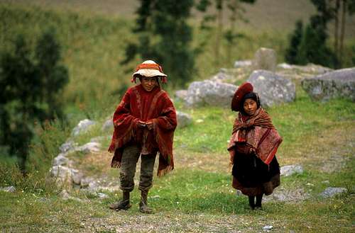 Peruvian kids