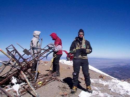 Summit of Pico de Orizaba....