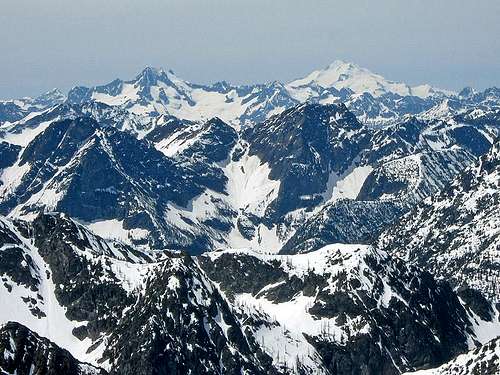 Bonanza Peak and Glacier Peak