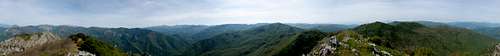 360° Summit Panorama Penna di Lucchio