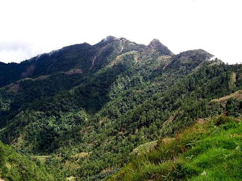 Panoramic view of Mt. Sto. Tomas