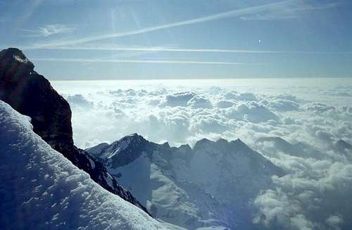 View from Monte Rosa Groupe...