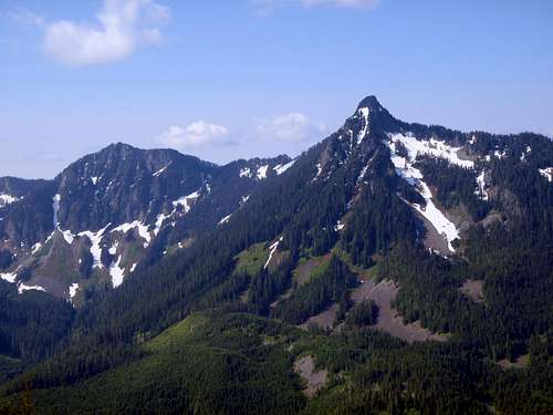 Mount Kent and McClellan Butte