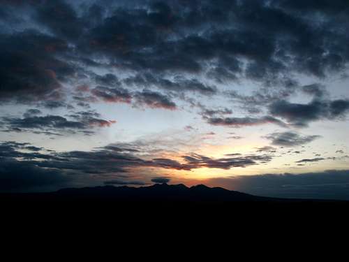 La Sal Mountains Sunrise