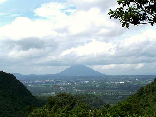 The Volcano called Maculot as seen from Mt. Malipunyo