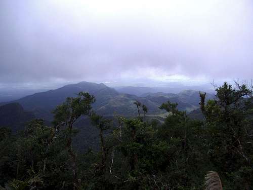 The mountain range of Malipunyo