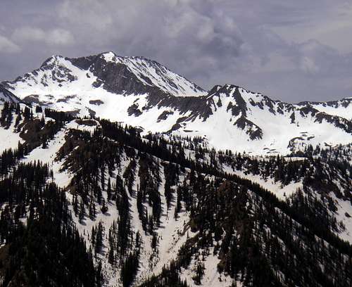 White Baldy and Lake Peak