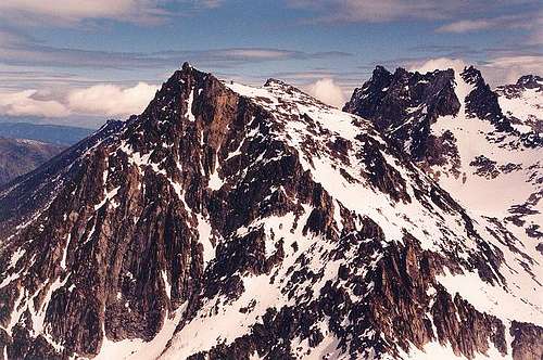This is Colchuck Peak as...