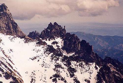 Pennant Peak as viewed from...