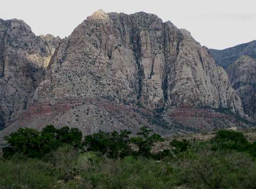 Sandstone Peak, as Seen from Route 159