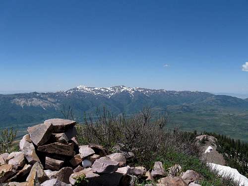 James Peak (UT) looking west