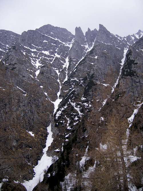 The Bucegi Mountains - The Morar's needles