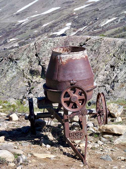 Old Mining Mixer, Platte Gulch