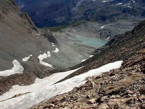Goletta lake, seen from Col...