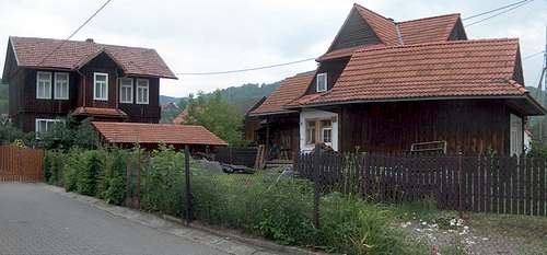 Houses in Szczawnica