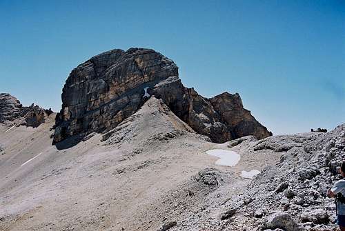 Cunturines Spitze from north