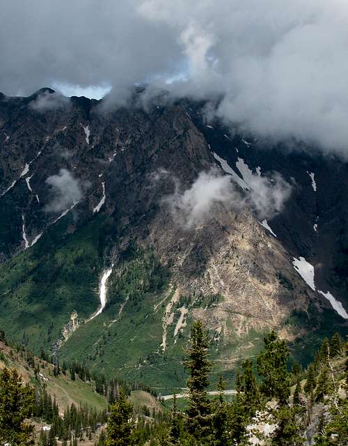 Mount Superior south ridge