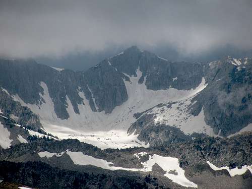 South Thunder Mountain from Mount Baldy
