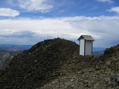 Idaho's Highest Outhouse