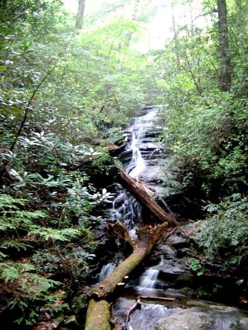Mill Creek Falls, along the...