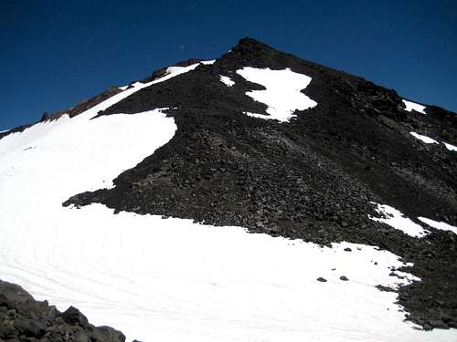 Summit from the NW Col