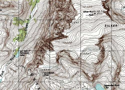 Topographical Map of the...