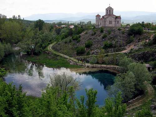 River Cetina source