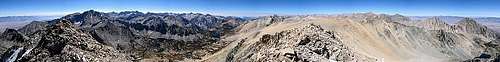 Mt Gould Summit Panorama