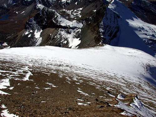 The regular slope, seen from...