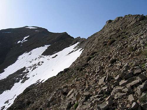 Approaching the West Summit